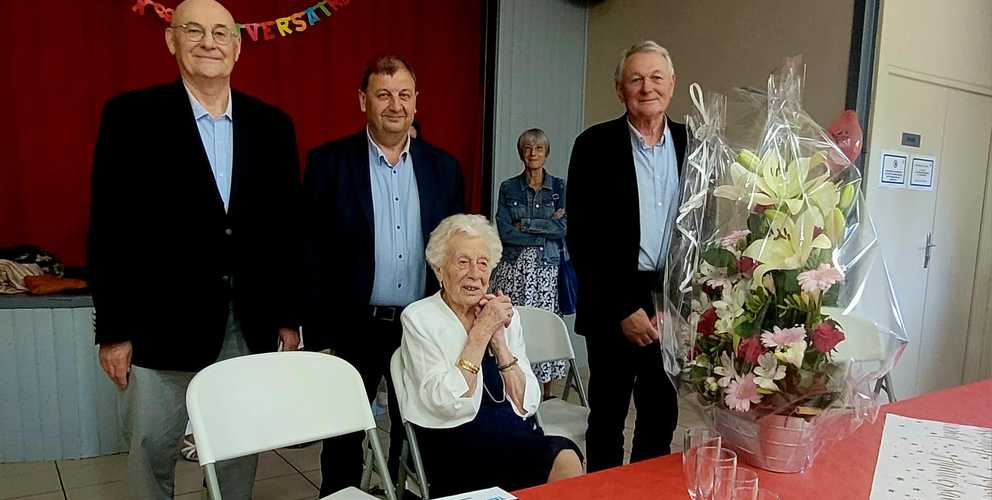 Madame Mathieu a fêté son centenaire