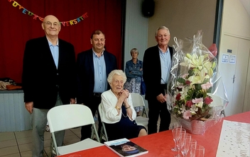 Madame Mathieu a fêté son centenaire