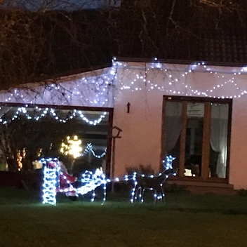 Maison décorées pour Noel