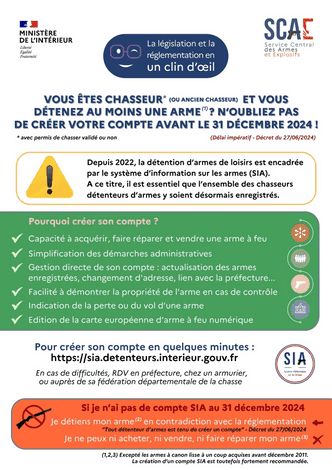 Le système d’information sur les armes (SIA)