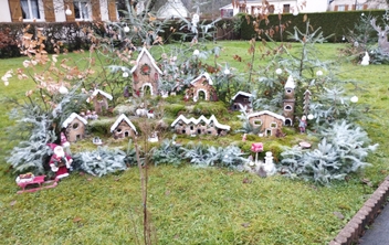 Maisons décorées pour Noel