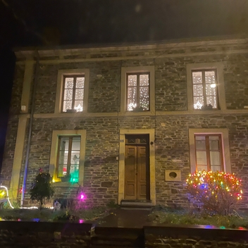 Maison décorées pour Noel