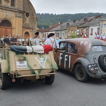 Le 80é anniversaire de la libération de Gespunsart :